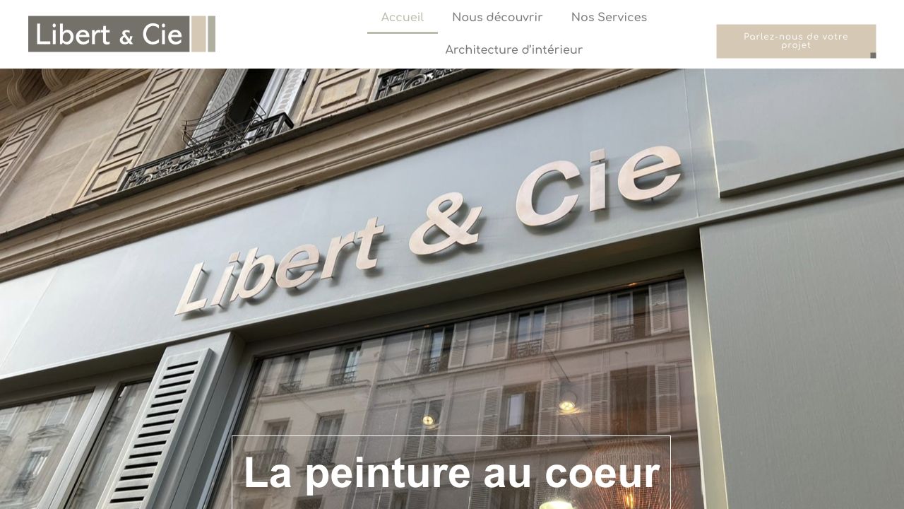 Capture du site de Libert et Cie
